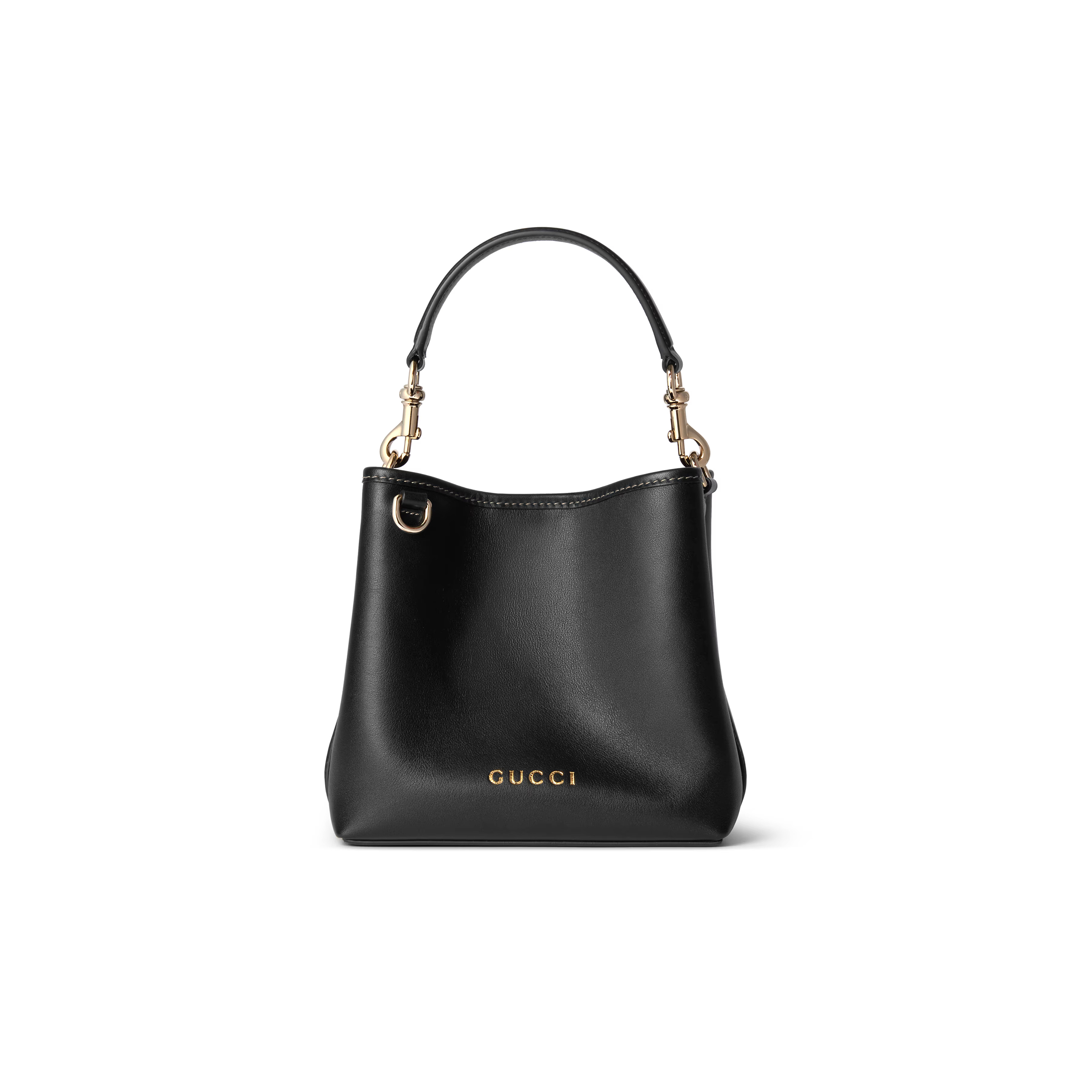 G*u*i gg emblem mini bucket bag 815118 (19*18*11cm)